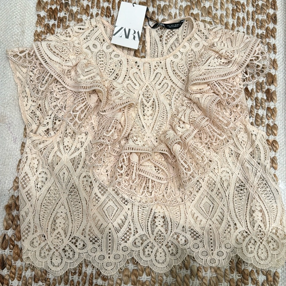 Zara lace top